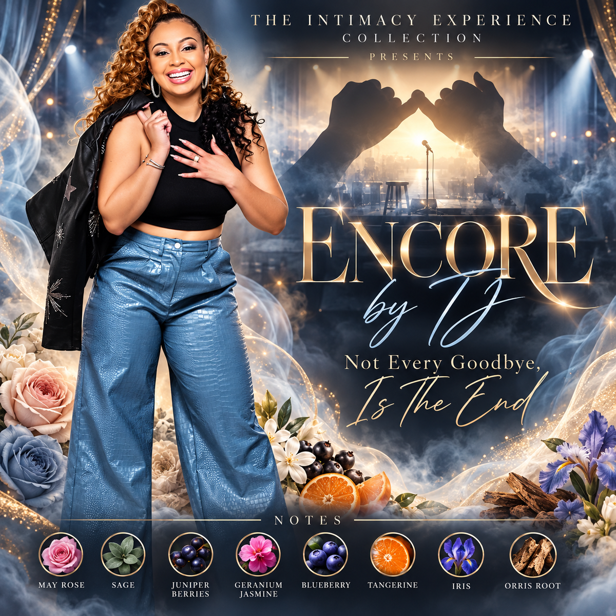 ENCORE by TJ fragrance flyer